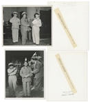 Lot of Twenty 10 x 8 Glossy Photos From Six Different Three Stooges Films, List Online at NateDSanders.com -- Very Good Condition